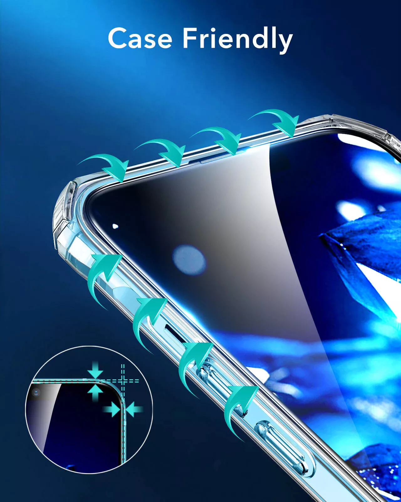 9D Tempered Samsung“ Premium Quality, Stylish & Durable Protective Case