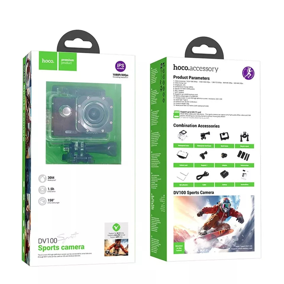 Hoco DV100 Sports Action Camera