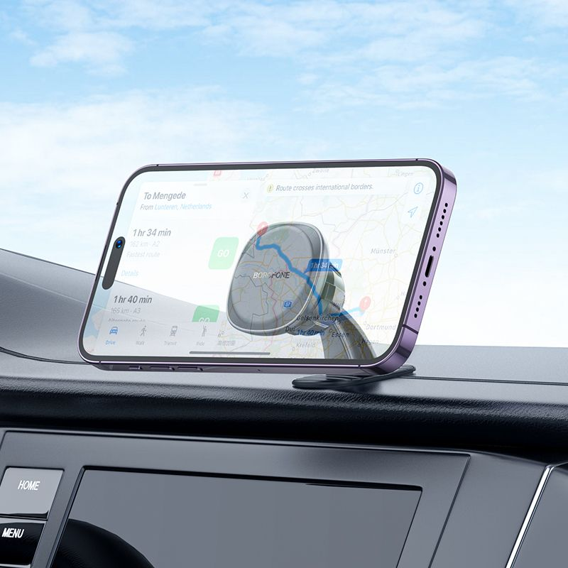 Borofone Bh103 Cloud Magnetic Car Phone Holder Stick On Base For Dashboard Black“ Premium Quality, Stylish & Durable Protective Case