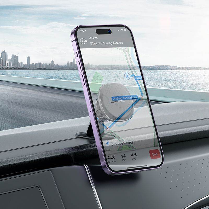 Borofone Bh103 Cloud Magnetic Car Phone Holder Stick On Base For Dashboard Black“ Premium Quality, Stylish & Durable Protective Case
