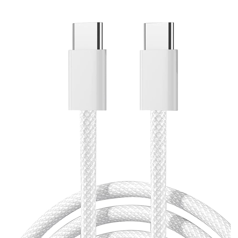 60w Type-C to Type-C Braided Data Cable