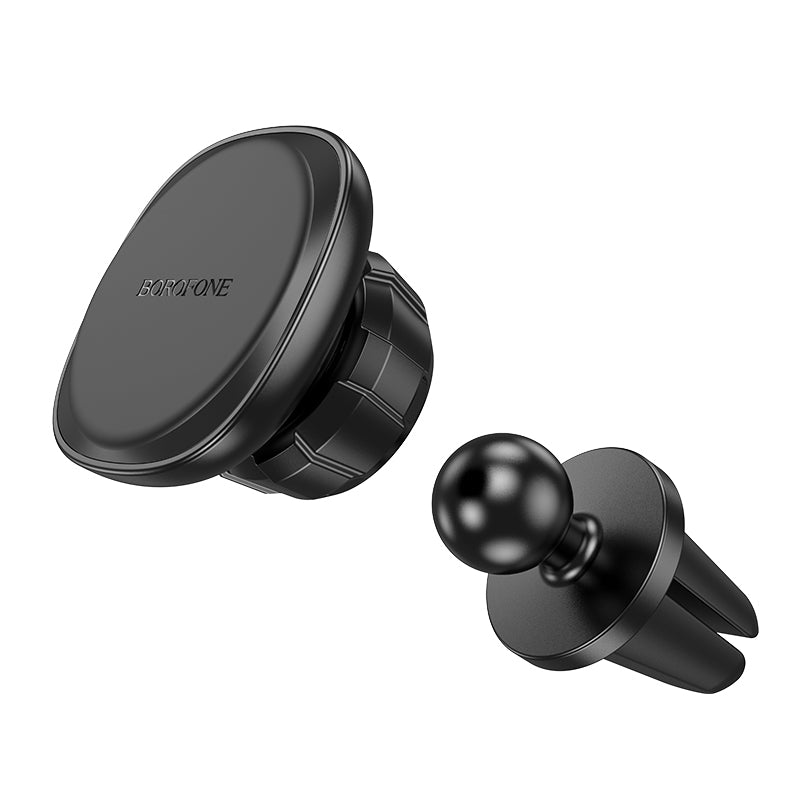 Borofone BH102 Cloud Magnetic Car Air Vent Phone Holder – Universal Mount for 4.5"-7" Smartphones, Secure Grip, 360° Rotation, Black