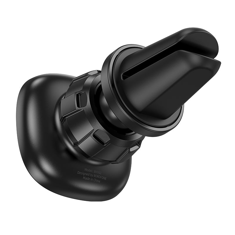 Borofone BH102 Cloud Magnetic Car Air Vent Phone Holder – Universal Mount for 4.5"-7" Smartphones, Secure Grip, 360° Rotation, Black