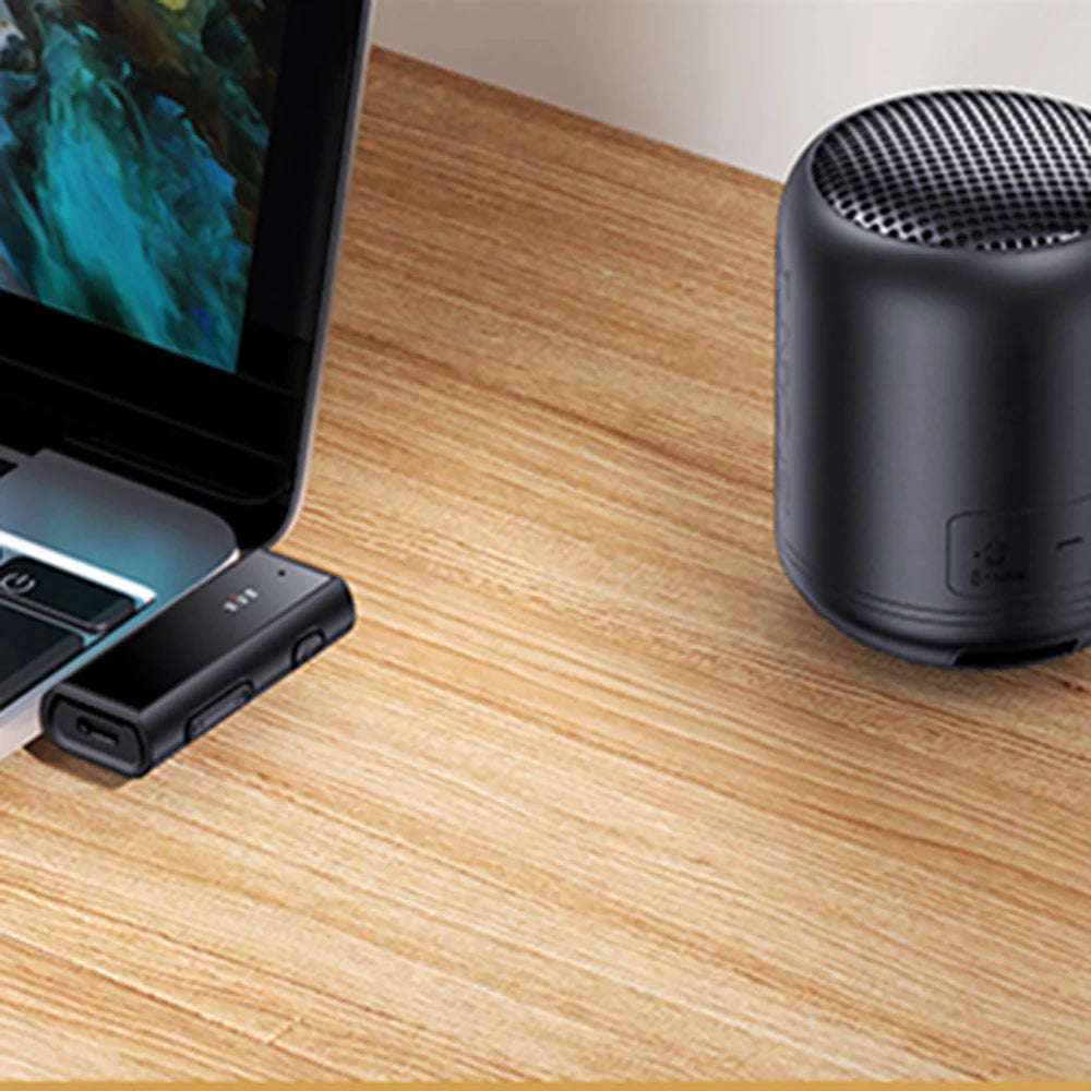 Yesido Bluetooth Receiver For Car, TV, Phone & Gaming, Audio Transmitter Rechargeable, SD Card Support