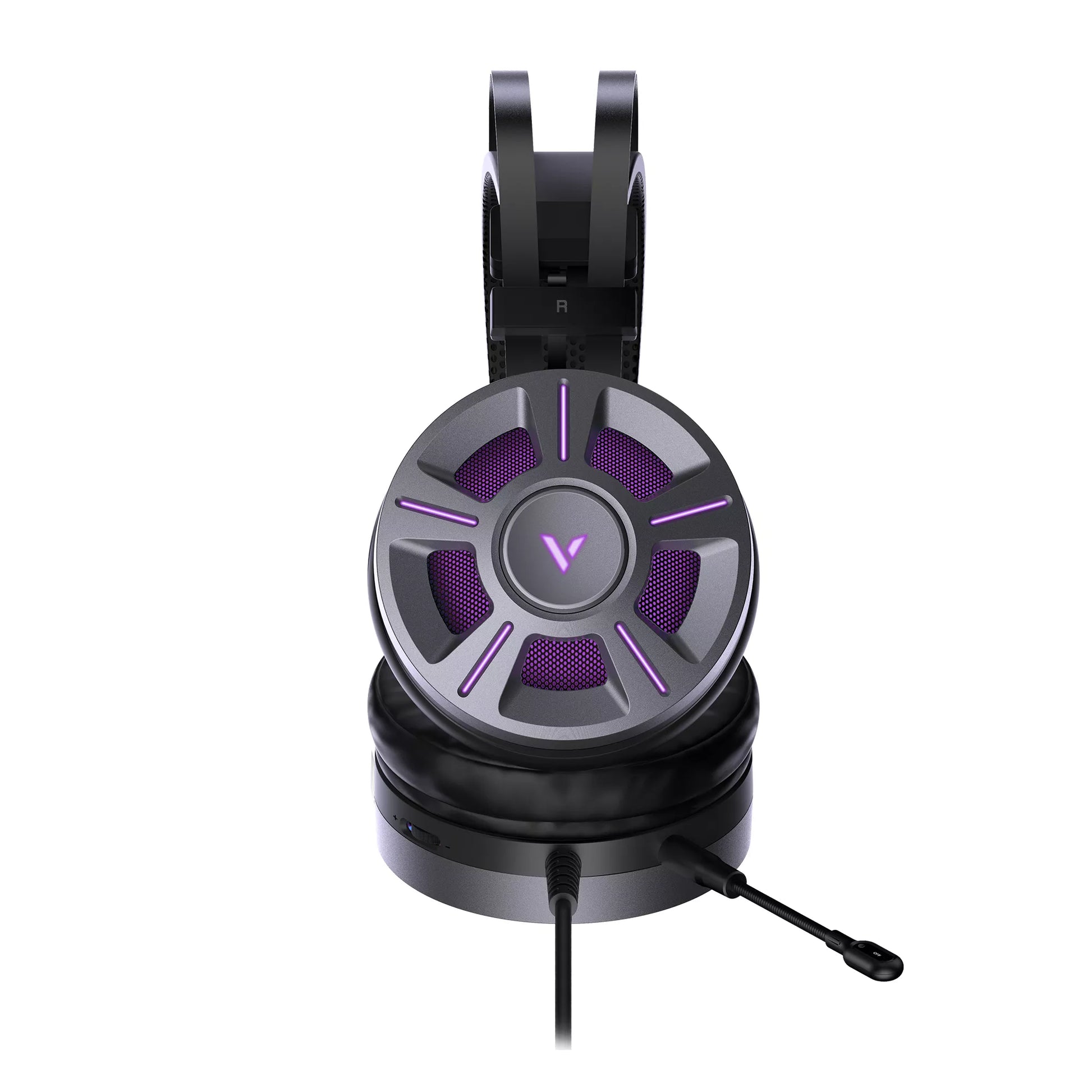 Rapoo VH510 Gaming Headset USB RGB Surround Sound PC PS4/PS5 Xbox Wired Headphones - Black - GADGETOLOGY