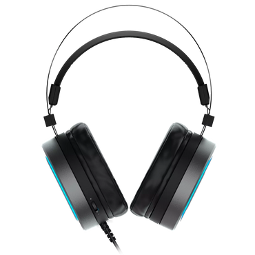 Rapoo VH530 Wired USB Gaming Headset with Noise-Canceling Microphone, RGB Light, Adjustable Mic, PS5, Desktop