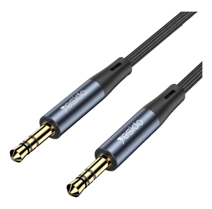 AUX CABLE Male to Male 1 mtr 3.5mm Jack For Car/Home Sound Systems Braided Strong