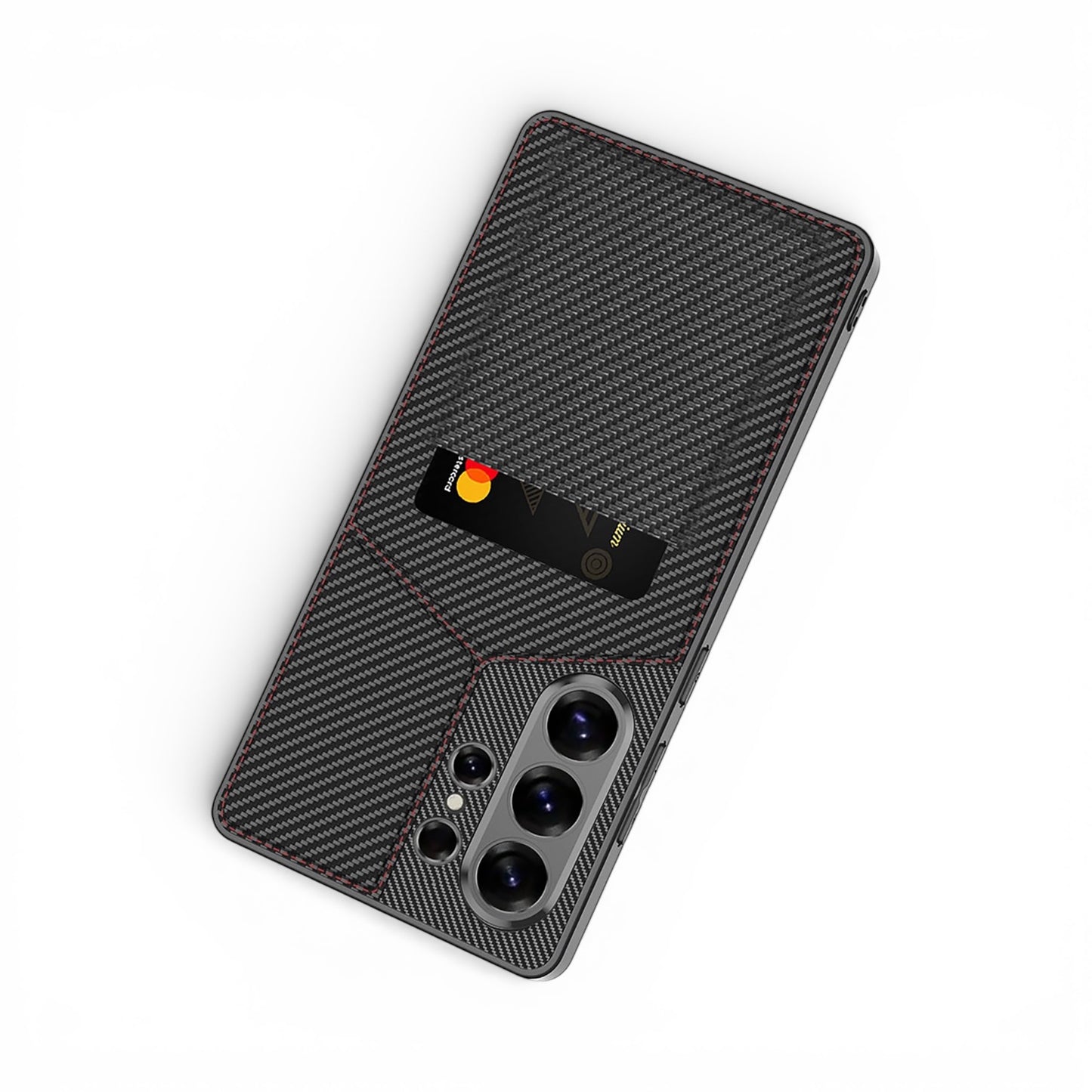 New Design Case For Samsung S26 Ultra, S25 Ultra Stand Plus Card Holder Cover - Business Series Phone Case