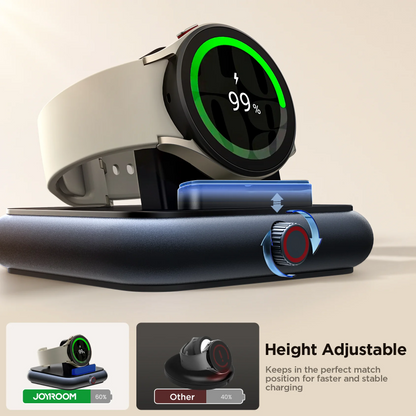 Wireless Charger Dock For Samsung Galaxy Watch With Type C Cable Black“ Premium Quality, Stylish & Durable Protective Case