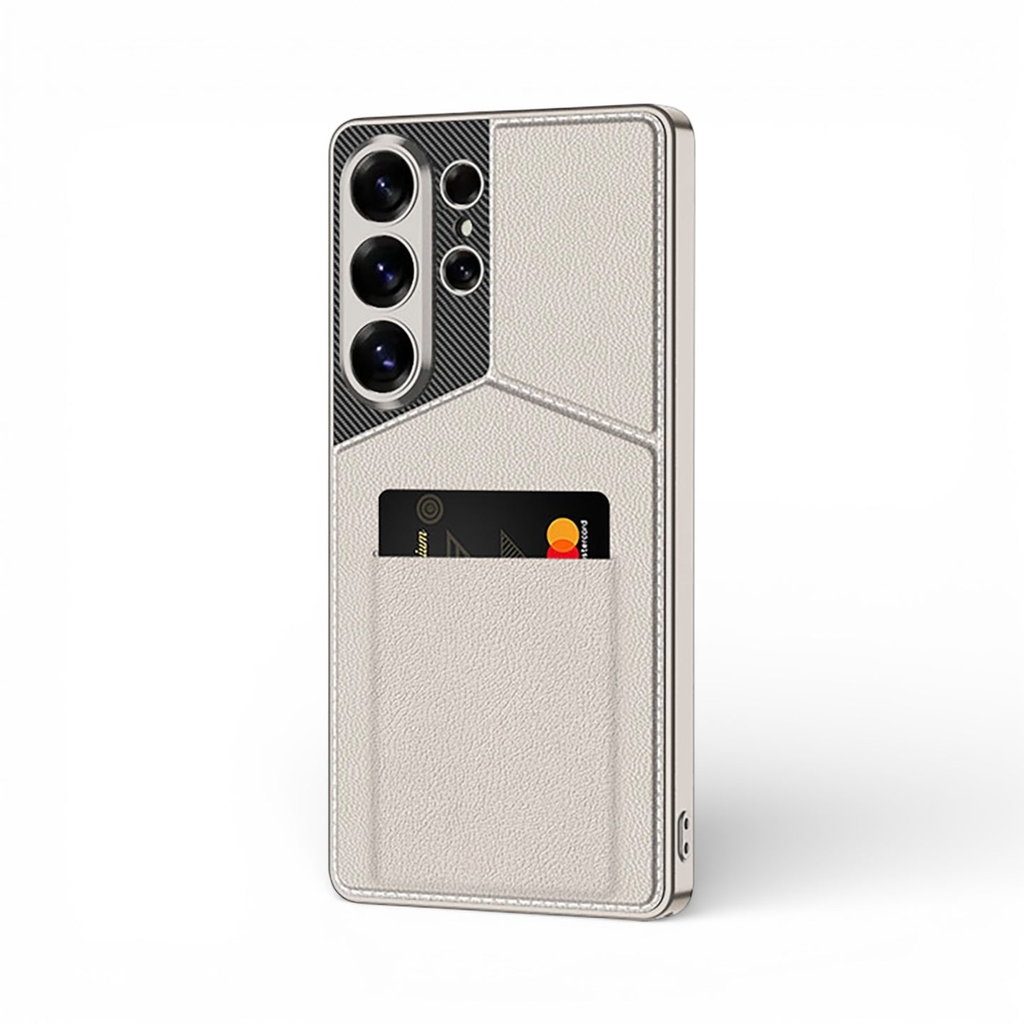 New Design Case For Samsung S26 Ultra, S25 Ultra Stand Plus Card Holder Cover - Business Series Phone Case