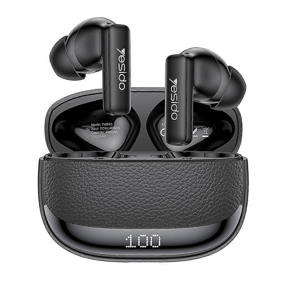 Yesidio TWS40 Earbuds Noice Reduction Battery Level Display