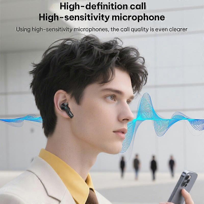 Earburds 360Degree Rotation Charging Case Breathing light Ergonomic Design