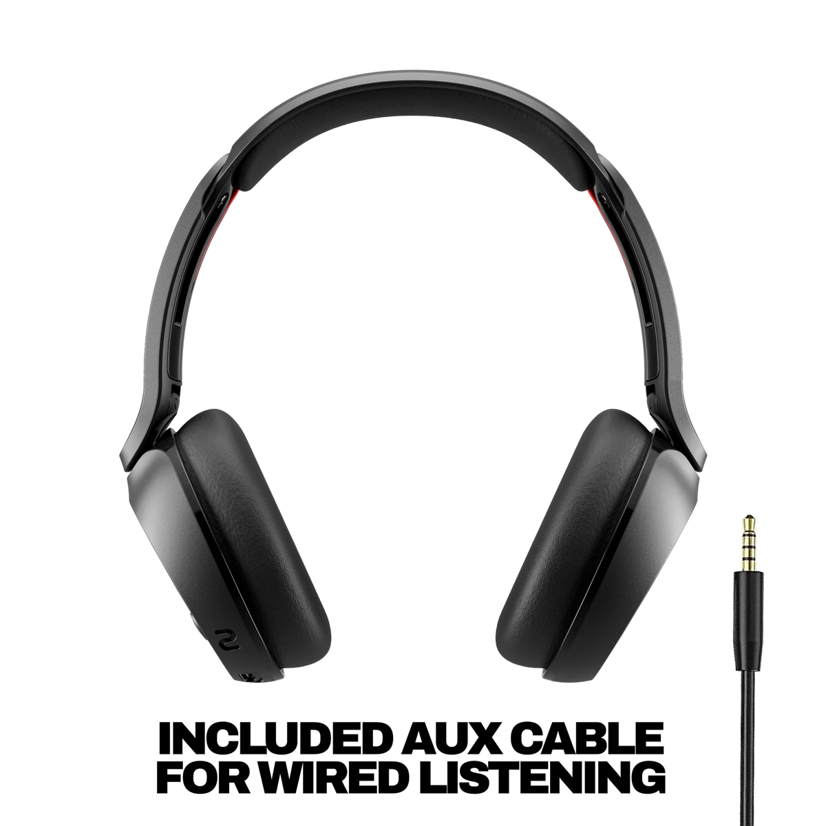 Skullcandy Icon 180 Wireless Bluetooth On-Ear Headphones – 50 Hours Battery