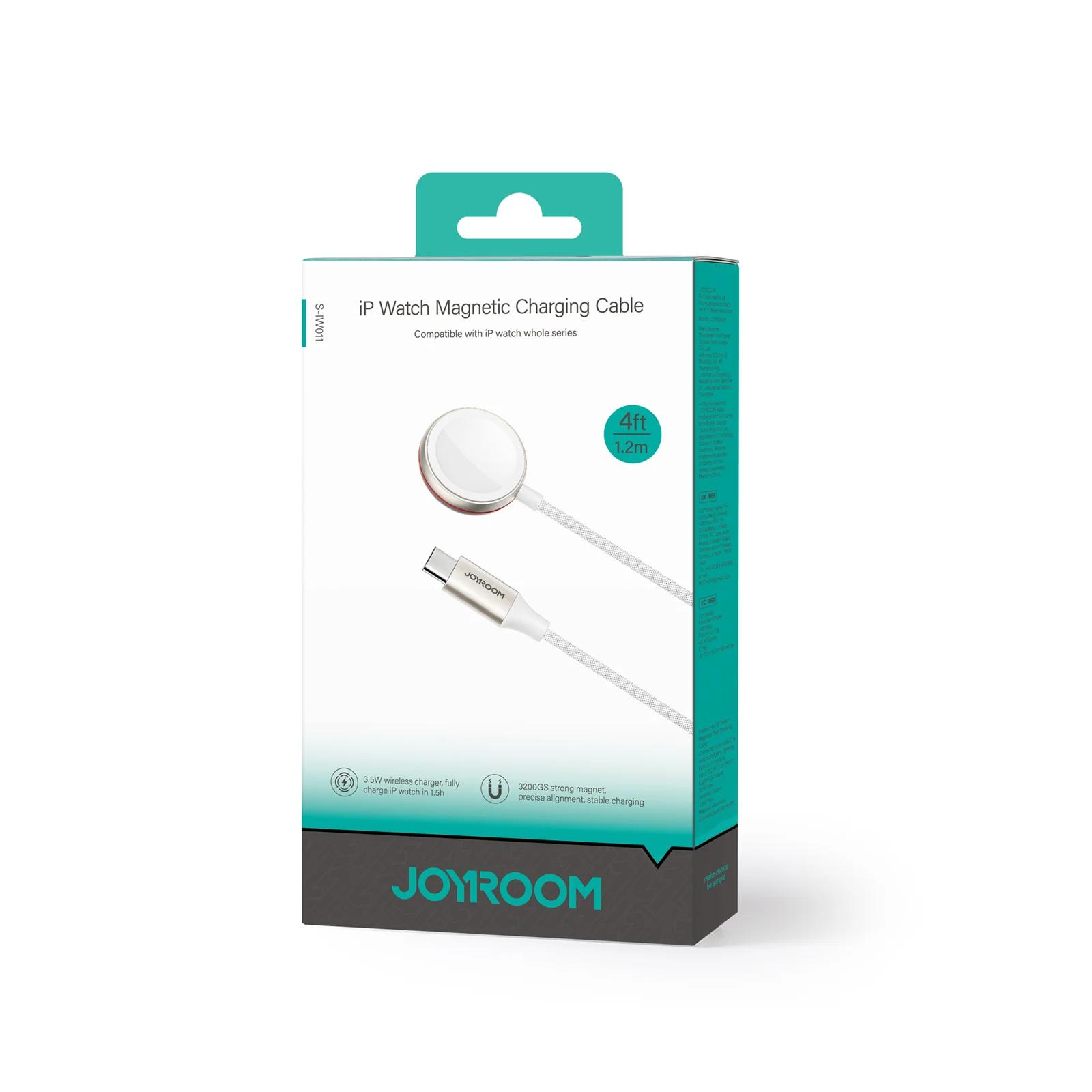 Magnetic Usb C Charging Cable For Ip Watch 1 2M Braided Nylon White“ Premium Quality, Stylish & Durable Protective Case