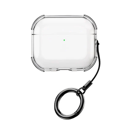 Clear Case For AirPod 1,2,3,4,Pro/2, Protection, See Thru, Soft Transparent Cover, Hanging