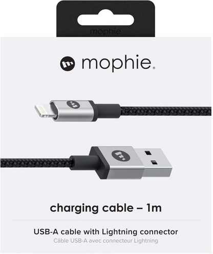 Mophie 1M Usb A To 8 Pin Type C Charging Cable Black“ Premium Quality, Stylish & Durable Protective Case