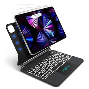 Magnetic Keyboard Case with LED Backlight for iPad Pro and iPad Air 11 Inch