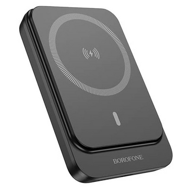 Borofone Bj63A 10000Mah Power Bank Pd 20W Fast Charging Wireless Charging Magsafe Compatible Black“ Premium Quality, Stylish & Durable Protective Case
