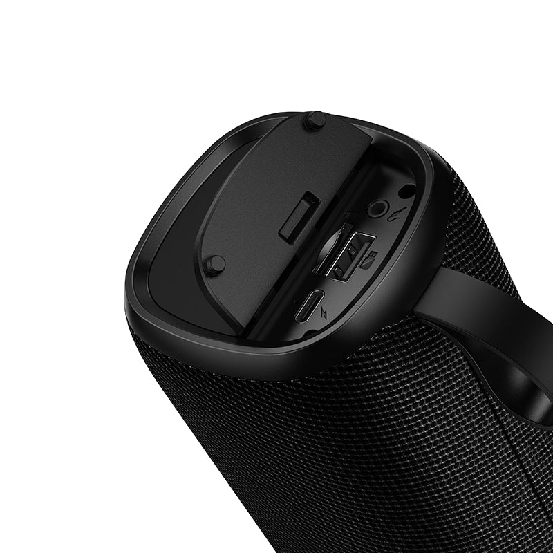 HOCO Portable Wireless Bluetooth Speaker – RGB Lights, Powerful Sound & Long Battery Life HC36 Black | Grey