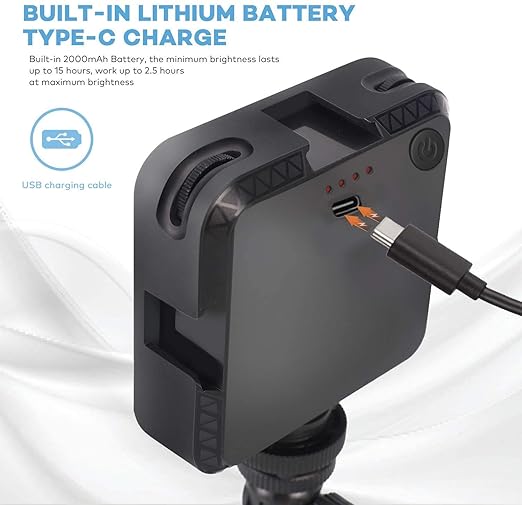 USB Clip Video Conference Light 6W Adjustable LED for Laptop Webcam Calls