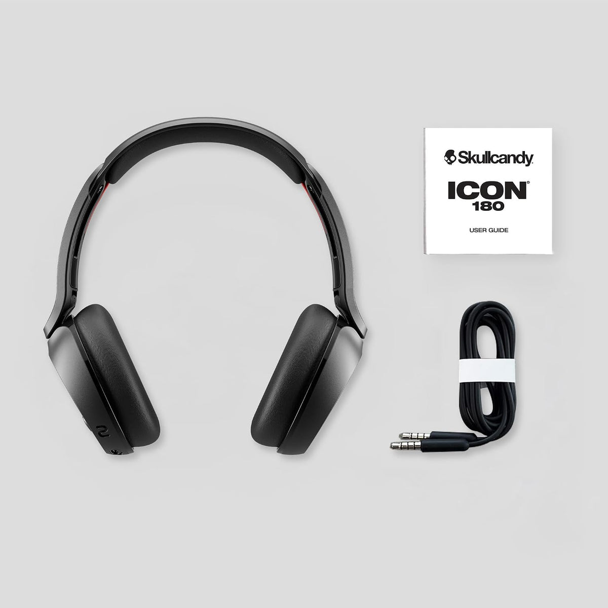 Skullcandy Icon 180 On-Ear Headphones - Bone White
