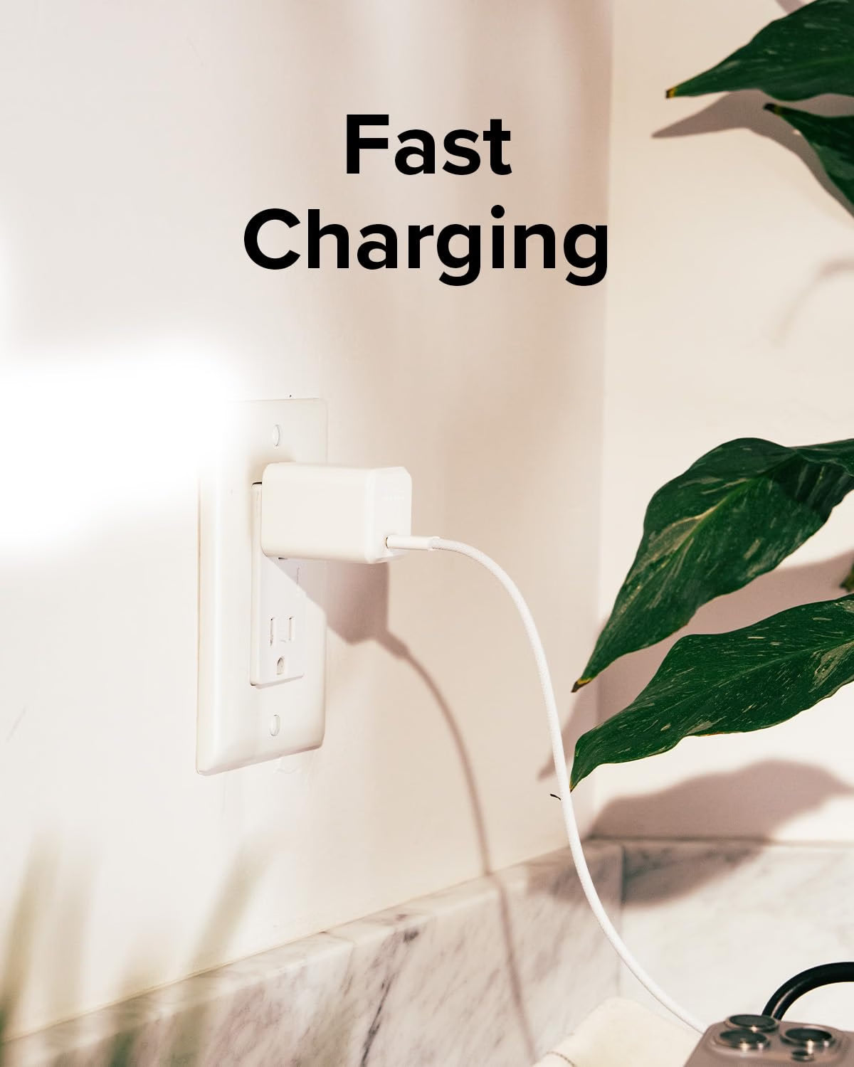 mophie speedport 45 GaN Wall Charger 2 x USB-C Ports - UK Plug
