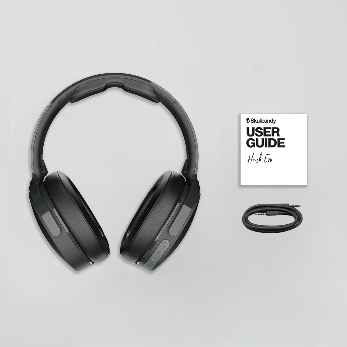 Skullcandy Hesh Evo Wireless Bluetooth Over-Ear Headphones – True Black