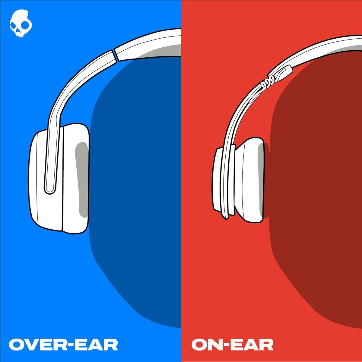 Skullcandy Hesh Evo Wireless Bluetooth Over-Ear Headphones – True Black