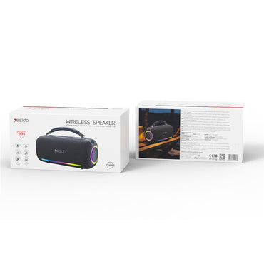 Yesido YSW43 60W Portable Bluetooth Speaker with RGB Lights | Best For Small Party