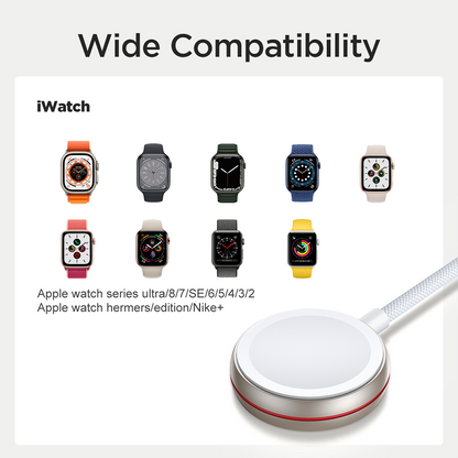 JOYROOM S-IW011 USB-C Magnetic Charging Cable for Apple Watch 1.2m White