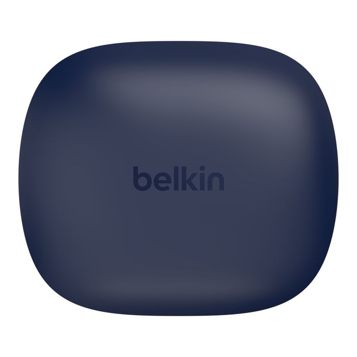 Belkin Wireless Earbuds, SoundForm Rise True Wireless Bluetooth 5.2 Earphones with Wireless Charging, IPX5 Sweat and Water Resistant, Earbuds With Deep Bass for iPhone, Galaxy, Pixel and More - Blue
