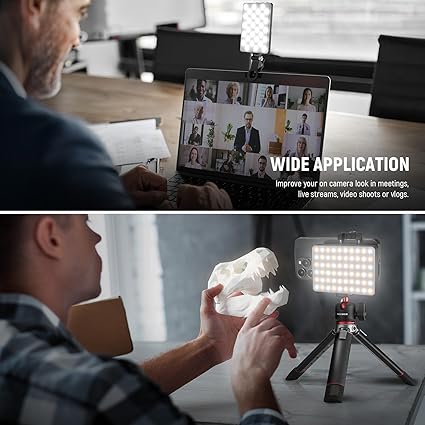 USB Clip Video Conference Light with Adjustable Brightness for Laptop