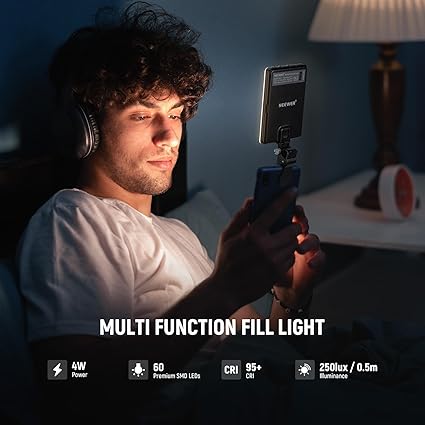 USB Clip Video Conference Light with Adjustable Brightness for Laptop