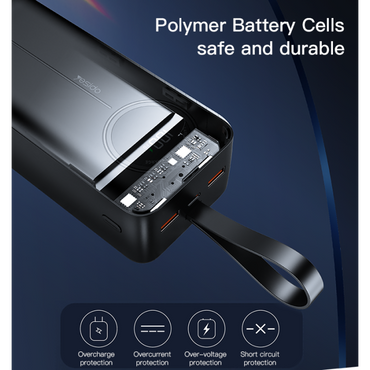 30000Mah Power Bank With Lcd Display 22 5W Fast Charging Usb Type C“ Premium Quality, Stylish & Durable Protective Case