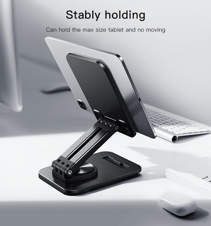 Yesido C183 Desktop Tablet Stands Aluminum Alloy Table Foldable Extend Support Desk Mobile Phone Holder