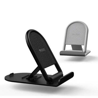 Adjustable Folding Plastic Phone Holder for Car and Desktop Use