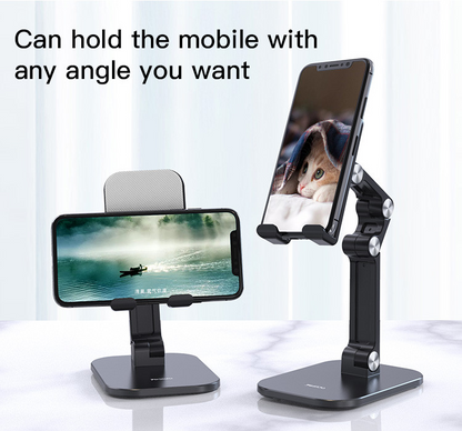 Yesido C104 Desktop Angle Adjustable Mobile Phone Stand Aluminum Alloy Tablet Cell Phone Holder