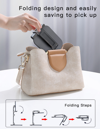 Yesido C104 Desktop Angle Adjustable Mobile Phone Stand Aluminum Alloy Tablet Cell Phone Holder