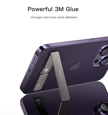 Mini Metal Foldable Phone Holder | Convenient Invisible Foldable Mobile Phone
