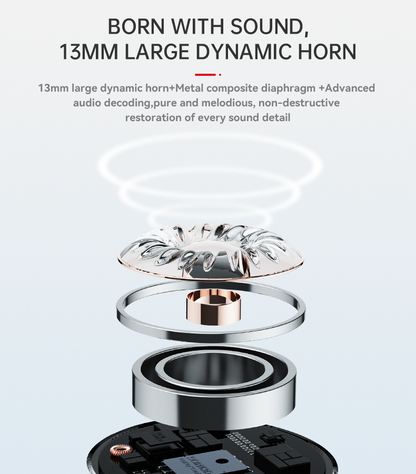 Yesido TWS19 Bluetooth5.3 with Microphone and Touch Control Ultra-Light Wireless Bluetooth Earphone