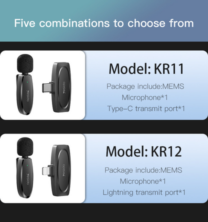 Portable Wireless Transmission 360 Pickup Voice IP Transmit Port Wireless MEMS Microphone