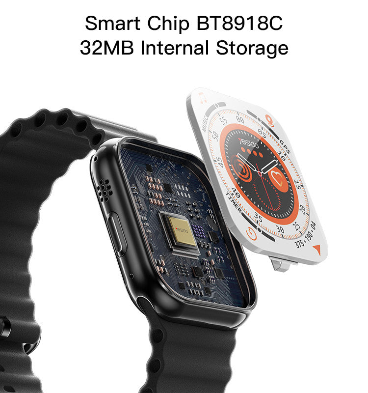 YESIDO IO20 Hot Selling Intelligent Health Smart Watch | Health Fitness Tracker Smart Wristband Smart Watch