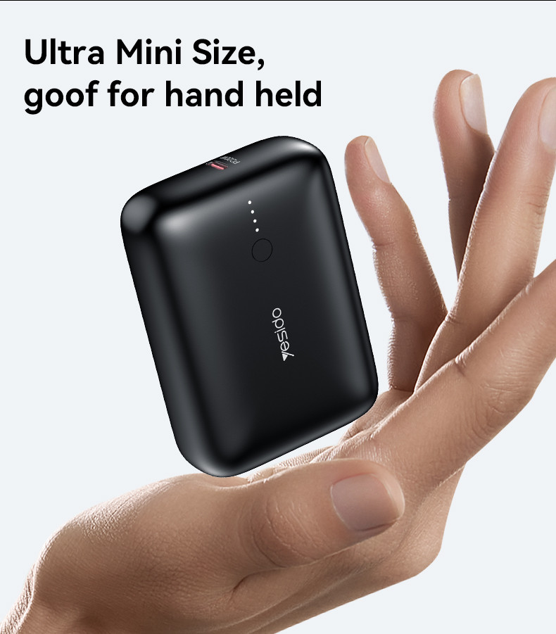 Mini 10000mAh Power Bank PD 20W + USB 22.5W Fast Charging Portable Charger