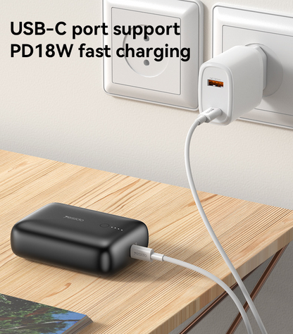 Mini 10000mAh Power Bank PD 20W + USB 22.5W Fast Charging Portable Charger
