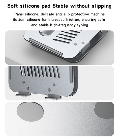 Super Strong Dual Arm Design Widely Compatible Biaxial Aluminum Alloy Tablet Laptops Holder“ Premium Quality, Stylish & Durable Protective Case