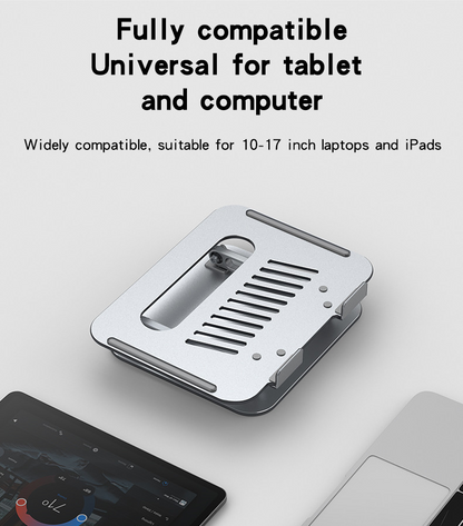 Super Strong Dual Arm Design Widely Compatible Biaxial Aluminum Alloy Tablet Laptops Holder“ Premium Quality, Stylish & Durable Protective Case