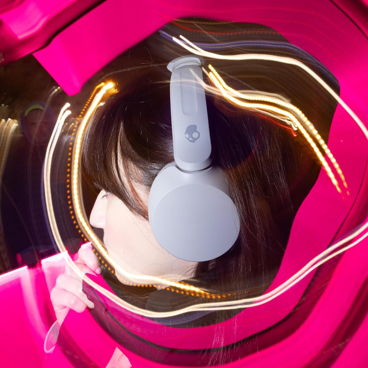 Skullcandy Icon 180 On-Ear Headphones - Bone White