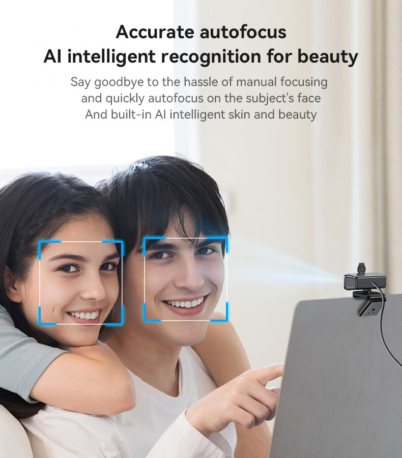 360 Rotation 1080P 2 Million Pixels Camera Built-in Microphone Autofocus 1.5M Line USB Camera