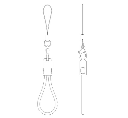 20CM 60W Type-C To Type-C OD4.0 Design With Premium Chips Zinc Alloy Portable Strip Data Cable