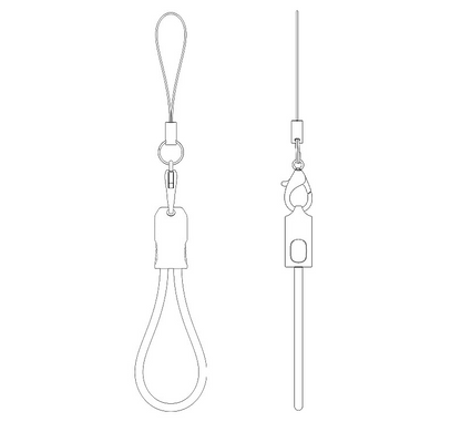 20CM 27W Type-C To IP OD4.0 Design With Premium Chips Zinc Alloy Portable Strip Data Cable